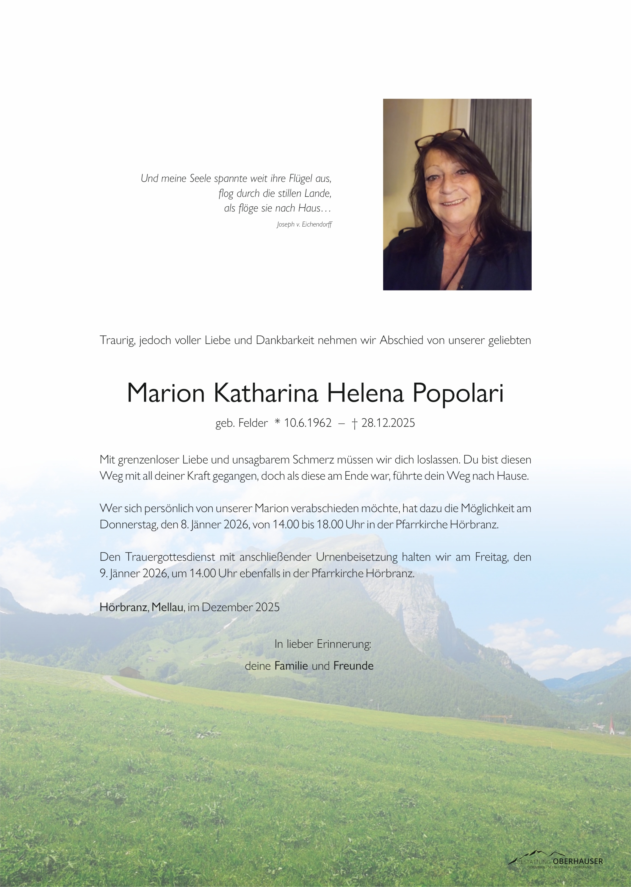 Marion Katharina Helena  Popolari